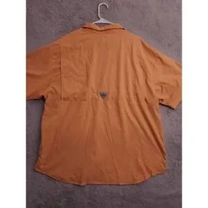Columbia Chemise à Manches Courtes Tamiami II randonnée, Orange poussiéreux, M Homme